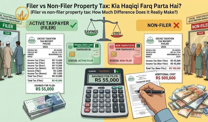 transfer fee and registration cost calculator Pakistan