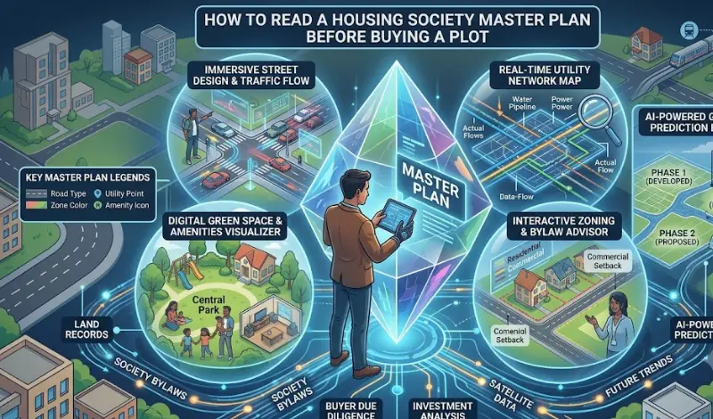 Housing Society Master Plan Before Buying a Plot