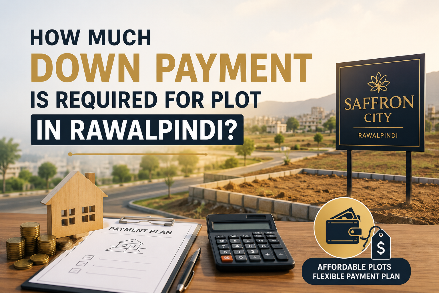 Down payment guide for buying a plot in Rawalpindi Pakistan